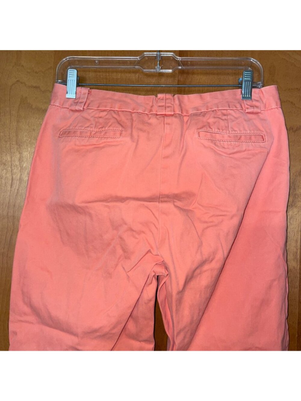 Gap Womens Coral Pants Classic Fit Size 10R With Pockets & Button-Zip Closure - Picture 6 of 7